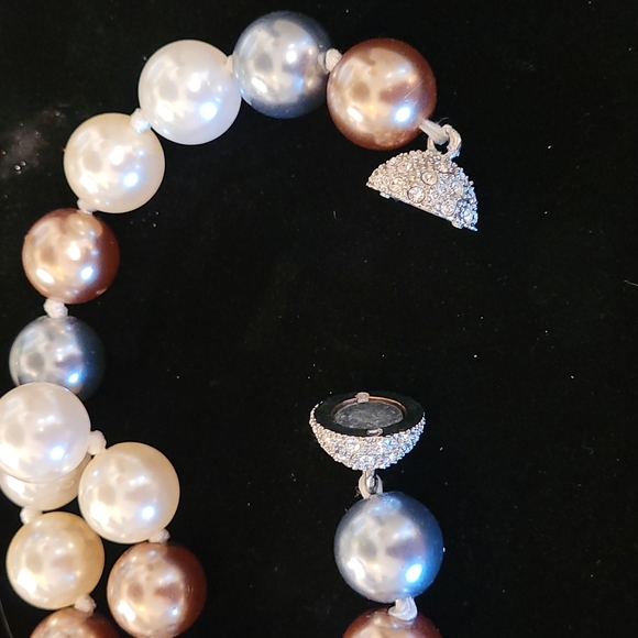 Large Chunky Pearl Choker - Picture 7 of 7